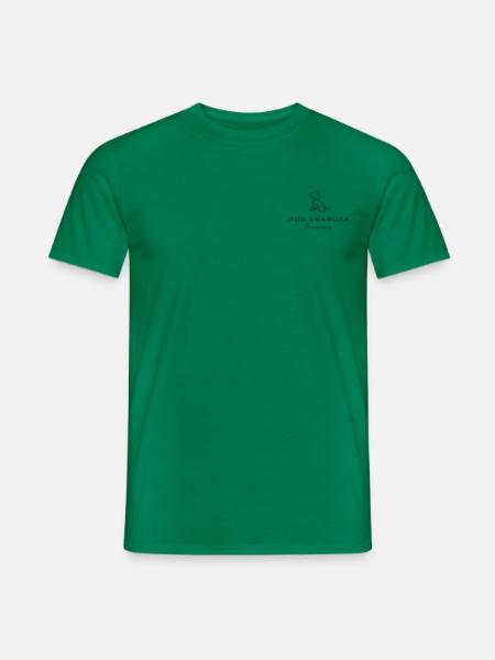 Dog Grandpa - Männer T-Shirt - Kelly Green