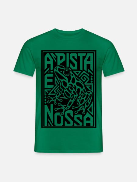 A Pista é Nossa – Pfeilgiftfrosch - Männer T-Shirt - Kelly Green