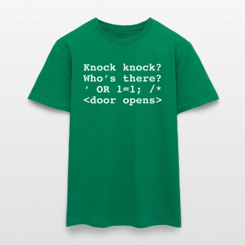 Funny Programmer graphic Programming Injection Men’s T-shirt