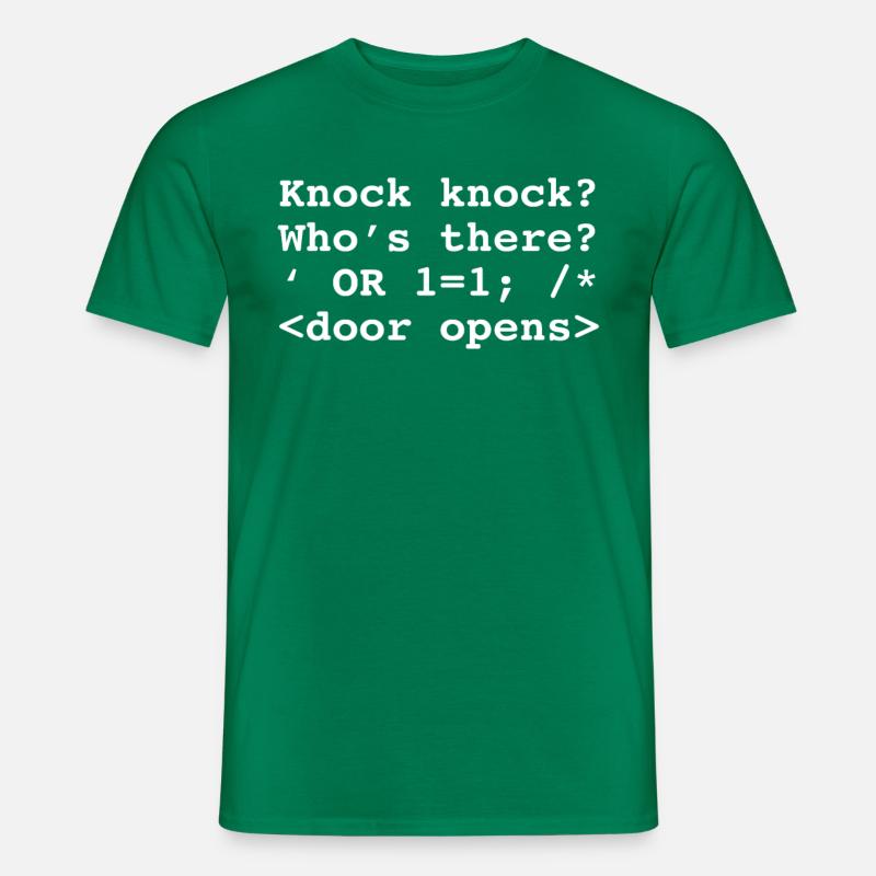 Lustige Programmierer Grafik Programmierinjektion - Männer T-Shirt - Kelly Green