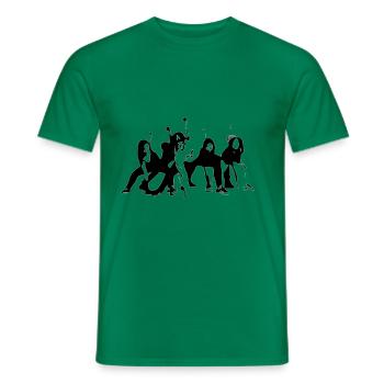 Hip Hop - Männer T-Shirt - Kelly Green - Vorne - AI Model Male 178 dark (178cm)
