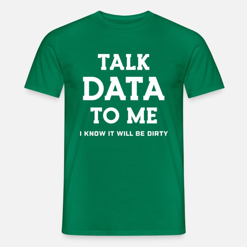 Data Science Statistics Data Scientist - Männer T-Shirt - Kelly Green
