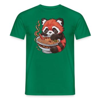 Cute unicorn with strawberries full of magic - Men's T-Shirt - kelly green - Front - AI Model Male 178 dark (178cm)
