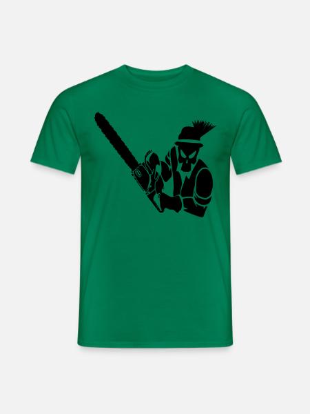 Motorsäge - Männer T-Shirt - Kelly Green