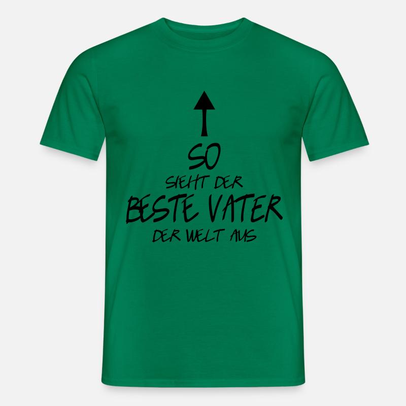 papa - Männer T-Shirt - Kelly Green