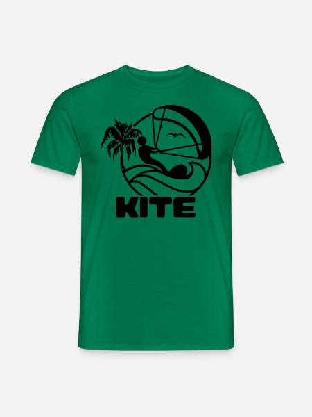 KITE surf kitesurf kitesurf kitesurf - T-shirt homme - vert