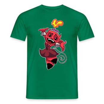Luci Rock Shirt - Männer T-Shirt - Kelly Green - Vorne - AI Model Male 178 dark (178cm)