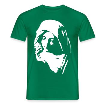Maria - Männer T-Shirt - Kelly Green - Vorne - AI Model Male 178 dark (178cm)
