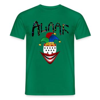 Karneval - Männer T-Shirt - Kelly Green - Vorne - AI Model Male 178 dark (178cm)