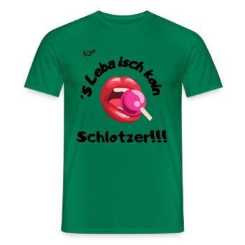 Koin Schlotzer - Männer T-Shirt - Kelly Green - Vorne - AI Model Male 178 dark (178cm)
