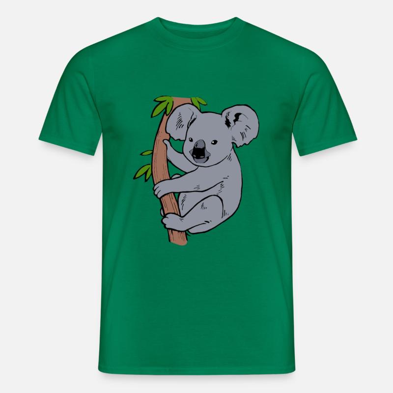 Koala - Männer T-Shirt - Kelly Green