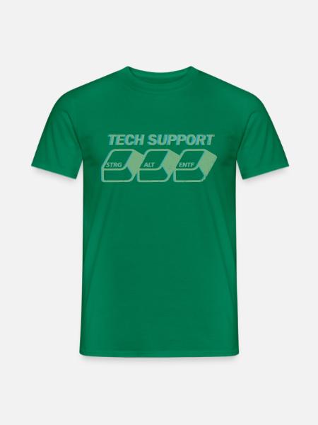 Strg Alt Entf - It-Support - Männer T-Shirt - Kelly Green