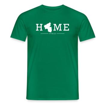 Rheinland-Pfalz Heimat Pfälzer Weinstraße - Männer T-Shirt - Kelly Green - Vorne - AI Model Male 178 dark (178cm)