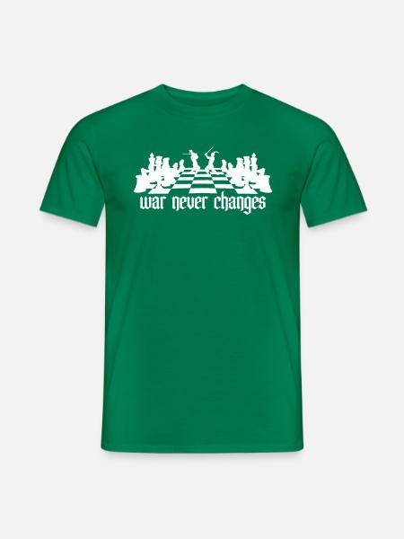 Échiquier Combat Pièces d'échecs - T-shirt homme - vert