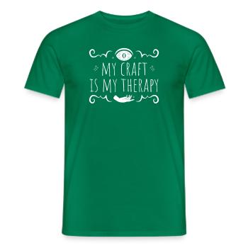 Hexen Rituale Witchcraft Hexe - Männer T-Shirt - Kelly Green - Vorne - AI Model Male 178 dark (178cm)
