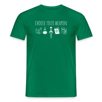 Hexen Rituale Witchcraft Hexe - Männer T-Shirt - Kelly Green - Vorne - AI Model Male 178 dark (178cm)
