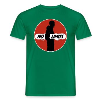 Alpine Mountains Snowboarding Alps Slope Snowboard - Men's T-Shirt - kelly green - Front - AI Model Male 178 dark (178cm)