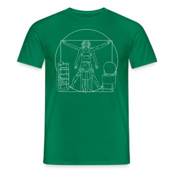 Töpfer Kunst DIY Keramik Lustiges Töpfern - Männer T-Shirt - Kelly Green - Vorne - AI Model Male 178 dark (178cm)