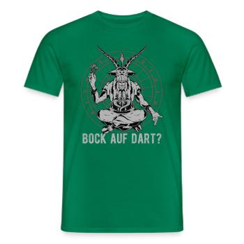 Envie de fléchettes Fléchettes amusantes - T-shirt homme - vert - Devant - AI Model Male 178 dark (178cm)
