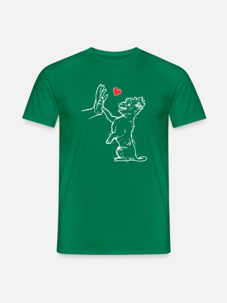 Yorkshire Terrier Mignon Yorkshire Terrier - T-shirt homme - vert