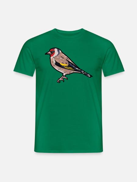 Chardonneret jaune Oiseau de l’année Chardonneret jaune - T-shirt homme - vert