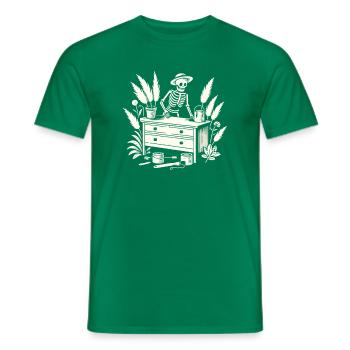 Sarkastisch Do It Yourself Crafting Lustig Diy - Männer T-Shirt - Kelly Green - Vorne - AI Model Male 178 dark (178cm)
