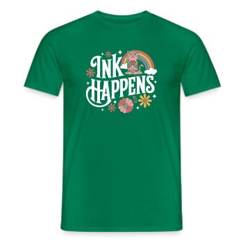 Funny Tattoo Quote Ink Humor Funny Tattoo - Männer T-Shirt - Kelly Green - Vorne - AI Model Male 178 dark (178cm)