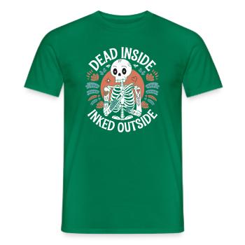 Funny Tattoo Quote Ink Humor Funny Tattoo - Männer T-Shirt - Kelly Green - Vorne - AI Model Male 178 dark (178cm)