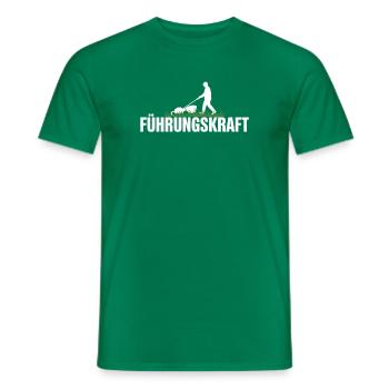 Lawn Executive Garden Lover Tondeuse à gazon - T-shirt homme - vert - Devant - AI Model Male 178 dark (178cm)