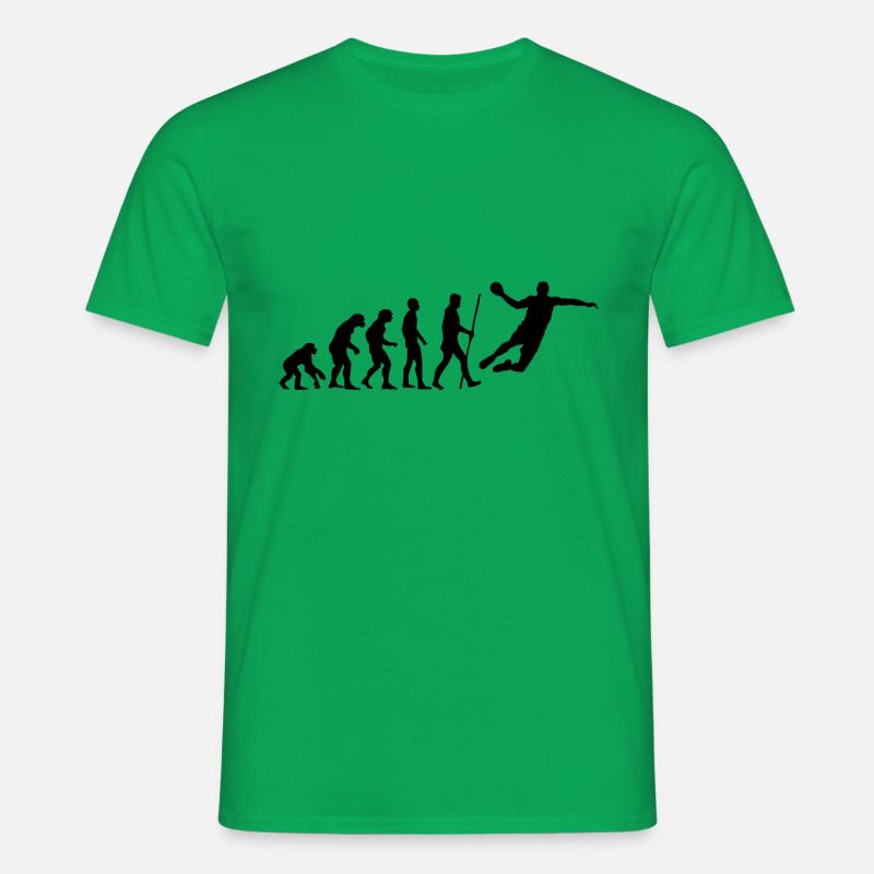Handball Evolution - Männer T-Shirt - Kelly Green