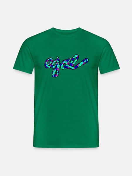 Egal. Ist mir egal. - Männer T-Shirt - Kelly Green