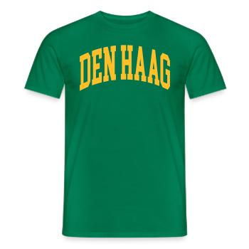 Den Haag - Männer T-Shirt - Kelly Green - Vorne - AI Model Male 178 dark (178cm)