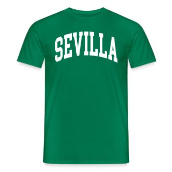 Sevilla - Männer T-Shirt - Kelly Green - Vorne - AI Model Male 178 dark (178cm)