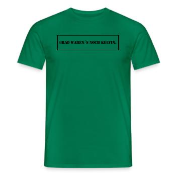 Kelvin - Männer T-Shirt - Kelly Green - Vorne - AI Model Male 178 dark (178cm)