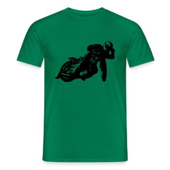 speedway - Männer T-Shirt - Kelly Green - Vorne - AI Model Male 178 dark (178cm)