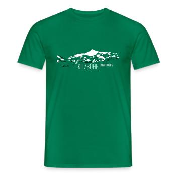 Kirchberg Kitzbühel - Men's T-Shirt - kelly green - Front - AI Model Male 178 dark (178cm)
