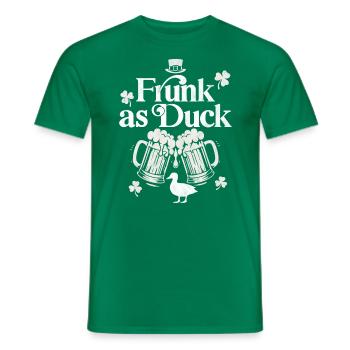 Frunk as Duck - Men's T-Shirt - kelly green - Front - AI Model Male 178 dark (178cm)
