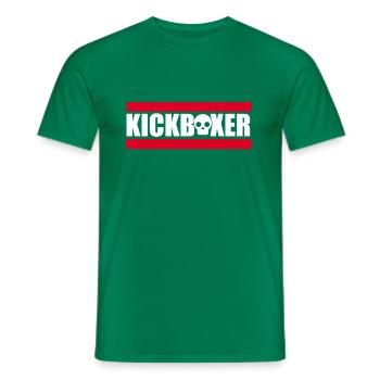 kickboxing KICKBOXING - Men's T-Shirt - kelly green - Front - AI Model Male 178 dark (178cm)