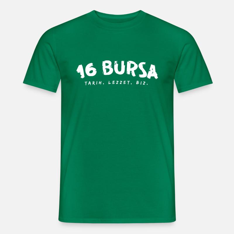 16 Bursa - Männer T-Shirt - Kelly Green