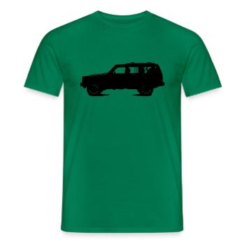 Cherokee 1 - Men's T-Shirt - kelly green - Front - AI Model Male 178 dark (178cm)