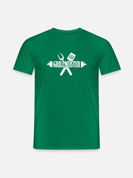 Grillmeister - Männer T-Shirt - Kelly Green