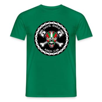 Basques Riders Club 01 - T-shirt homme - vert - Devant - AI Model Male 178 dark (178cm)