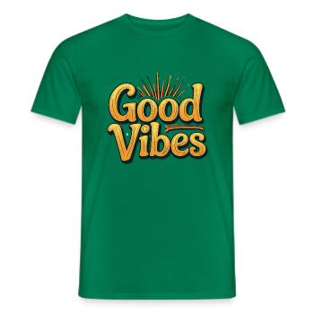 Summer Sun Beach - Men's T-Shirt - kelly green - Front - AI Model Male 178 dark (178cm)