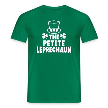 The Petite Leprechaun - Men's T-Shirt - kelly green - Front - AI Model Male 178 dark (178cm)