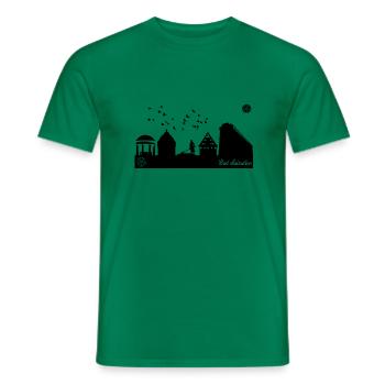 Bad Salzuflen # 1s - Men's T-Shirt - kelly green - Front - AI Model Male 178 dark (178cm)