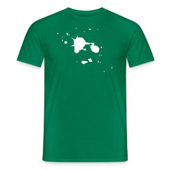 Blob - Men's T-Shirt - kelly green - Front - AI Model Male 178 dark (178cm)
