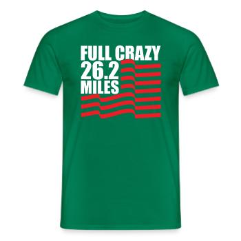 26.2 Meilen Marathon - Marathonläufer - Männer T-Shirt - Kelly Green - Vorne - AI Model Male 178 dark (178cm)
