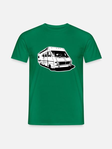 Fleetwood - mobile home - T-shirt homme - vert