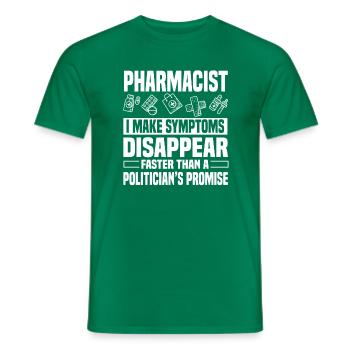 Apothecary Humor - Men's T-Shirt - kelly green - Front - AI Model Male 178 dark (178cm)