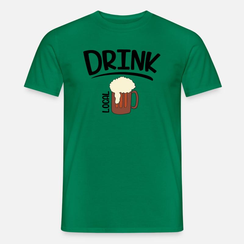 Bier - Männer T-Shirt - Kelly Green